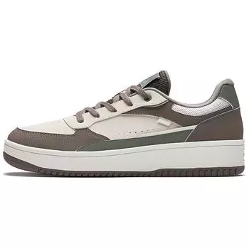 Anta Comfortable Versatile Wear-Resistant Non-Slip Low-Top Skate Shoes Men sneaker Light-Green Brown 912448018-3 39