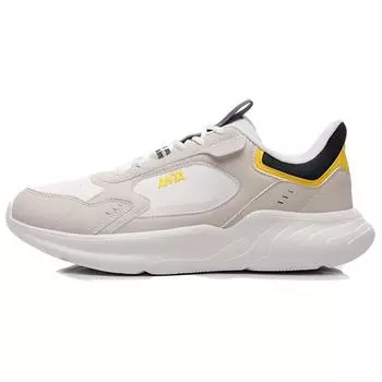Anta Comfortable Versatile Wear-Resistant Non-Slip Low-Top Casual Shoes Men sneaker White Yellow 112418814-4 39