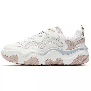 Anta Coral Comfortable Versatile Lightweight Durable Breathable Low-Top Casual Shoes Women sneaker White Pink Blue 122528882-1 36