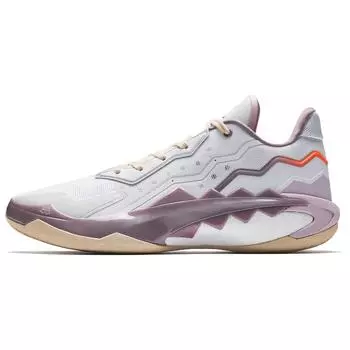 Anta Crazy 1 BM Nitrogen Technology Professional Basketball Shoes Men Sneakers White Gray Purple 912531101Q-1 39