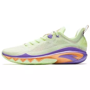 Anta Crazy 2 Chameleon Nitrogen Technology Professional Basketball Shoes Men Sneakers Green Purple 912531106-3 42