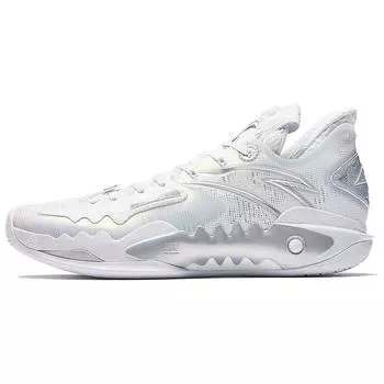 Anta Crazy Tide 5 Наследие Переиздание Kyrie Цементный Убийца Профессиональные Баскетбольные Кроссовки Мужские Баскетбольные Кроссовки Серебристо-Белые 112541106R-2 39