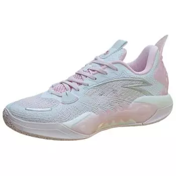 Anta Crazy Tide 5 Team Comfortable Sports Shock Absorbing Wear Resistant Mid Top Basketball Shoes Men basketball shoes White Pink 112421606S-5 43