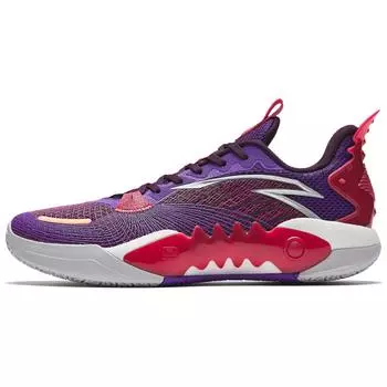 Anta Crazy Tide 5 Team V2 Moon Nitrogen Technology Cement Nemesis Shock Absorption Wear-Resistant Rebound Low-Top Basketball Shoes 112421606S-1 44.5