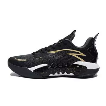 Anta Shock Wave 5 v2 Black Gold мужские кроссовки серые 112431106S-1 39