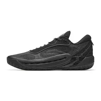 Anta Crazy Tide 6 Nitrogen Technology Slip Resistant Durable Mid Top Basketball Shoes Men sneakers Black 112431106Q-5 39