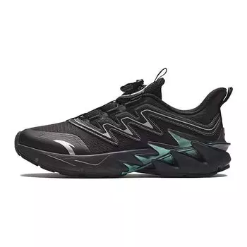 Anta Детские кроссовки Eagle Claw, удобные, универсальные, амортизирующие, прочные, с низким верхом, детские кроссовки, цвет черный, серебристый 312345511-2 37