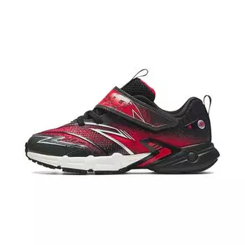 Anta Детские кроссовки Flying Knight, удобные, нескользящие, с низким верхом, детские кроссовки, черные, красные, серебристые 312439968-3 26