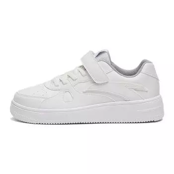 Anta Durable Breathable Low-Top Kids Skate Shoes Kids Sneakers White 332318007-1