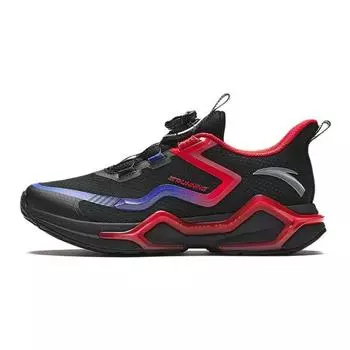 Anta Durable Lightweight Low-Top Kids Running Shoes Kids Sneakers Black Blue 312345505H-3 33