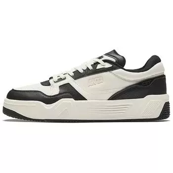 Anta Durable Low-Top Skate Shoes Men Sneakers White Black 112438024-1 39