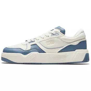 Anta Durable Low-Top Skate Shoes Men Sneakers Blue White 112438024-5 39