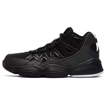 Anta Durable Shock Absorbing Mid-Top Sports Casual Shoes Men Sneakers Black 11741260-2 44.5