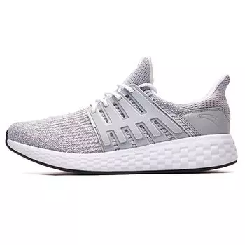 Anta Дышащие кроссовки с низким верхом для бега, мужские кроссовки, серые, белые 91815555-3 39