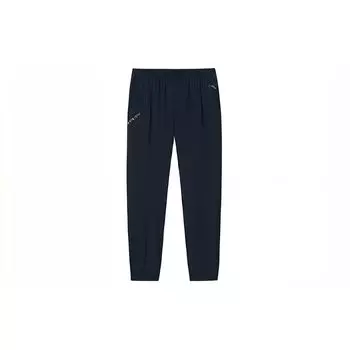 Anta Дышащие трикотажные спортивные брюки Nine-Point, мужские базовые, черные 152337308-2 S