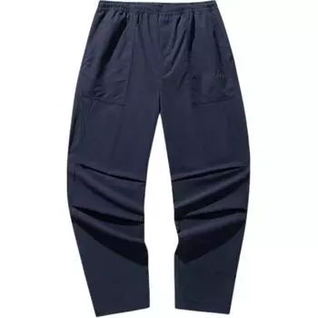 Anta Earth Shell 2.0 Outdoor Series Solid Color Mid-Rise Comfortable Breathable Versatile Loose Knit Sports Pants Men bottoms 952516502-5 M