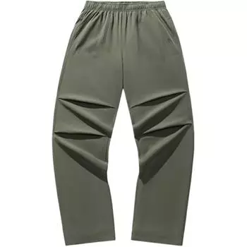 Anta Earth Shell 2.0 Solid Color Mid-Rise Drawstring Versatile Breathable Loose Sports Pants Women bottoms 962536503-3 XS