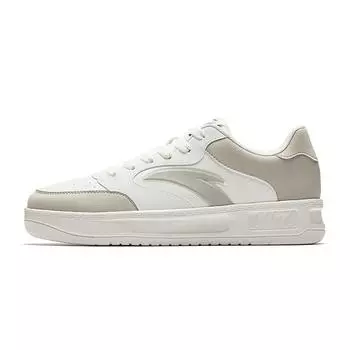 Anta Easy 2 Simple Versatile Trendy Shock Absorbing Lightweight Low Top Sneakers Men sneakers White Gray 912528002Q-5 39