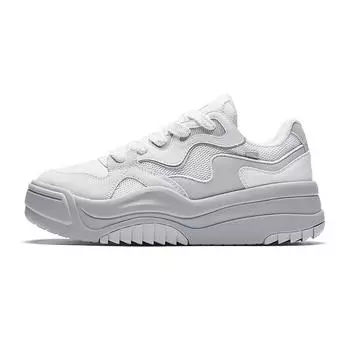 Anta Egg Shoes 2.0 модные повседневные легкие низкие кроссовки для скейтбординга женские кроссовки чисто-белые 122438021-2 39