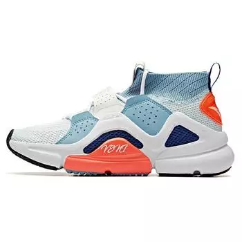 Anta Expansion Mid-Top Sports Shoes Men Sneakers White Gray Red 91928812-7 41