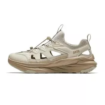 Anta Exploration Comfortable Versatile Non-Slip Breathable Wear-Resistant Creek Shoes Men Shoes Beige 912528504-4 41