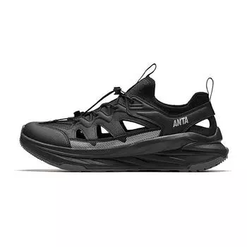 Anta Exploration Comfortable Versatile Non-Slip Breathable Wear-Resistant Creek Shoes Men Shoes Black 912528504-2 40