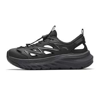 Anta Exploration Sandals Comfortable Versatile Non-Slip Breathable Lightweight Men Sandals Black 912528522-3 40