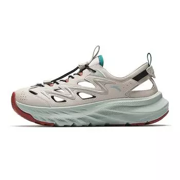 Anta Explore Comfortable Trendy Breathable Wear-Resistant Creek Shoes Men Shoes Gray Green 912528522-2 42