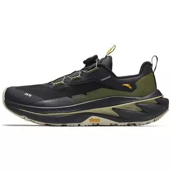Anta Explore Pro Comfortable Non-Slip Durable Low-Top Trail Running Shoes Men Sneakers Black Green 112445589-3 40