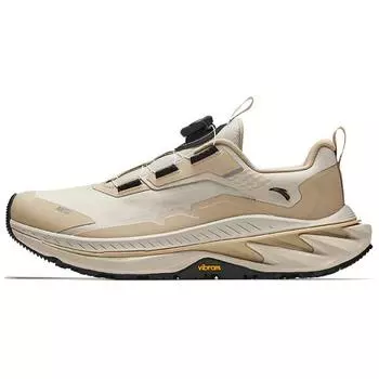 Anta Explore Pro Comfortable Sports Fabric Non-Slip Wear-Resistant Low-Top Running Shoes Men Sneakers Beige 112445589-1 41