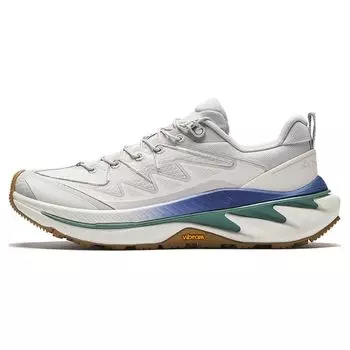 Anta Explore Pro Nitrogen Technology Non-Slip Wear-Resistant Low-Top Outdoor Functional Shoes Women Shoes White Gray 922425512-5 40