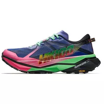 Anta Falcon 2 Elite Edition Champion Sports Non-Slip Wear-Resistant Breathable Low-Top Casual Running Shoes Women sneaker Blue Pink Green 122515516A-1 37.5