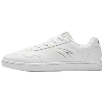 Anta Fashion Versatile Waterproof Lightweight Breathable Low-Top Skate Shoes Women sneaker Silver 922538041-2 35.5