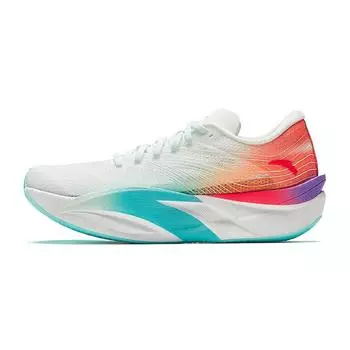 Anta Fashionable Comfortable Non-Slip Breathable Wear-Resistant Low-Top Casual Running Shoes Women sneaker White Green Orange 122445570-8