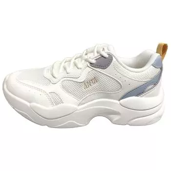 Anta Fashionable Comfortable Slip-Resistant Durable Low-Top Casual Shoes Women sneaker White 122538814-7 35.5