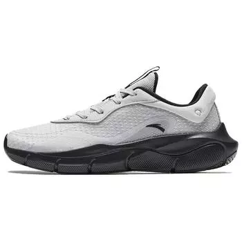 Anta Fashionable Simple Shock Absorbing Lightweight Low Top Training Shoes Men Sneaker Gray 112437710S-7 39