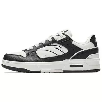 Anta Flame 1.0 Versatile Comfortable Fashionable Breathable Lightweight Increased Height Low-Top Sneakers Women sneakers White Black 122528091-10 36.5