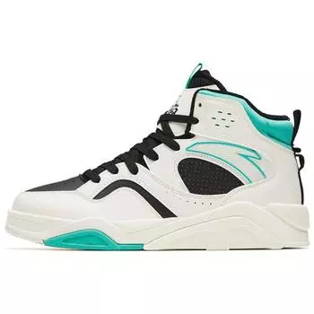 Anta Flame 3.0 флисовые удобные нескользящие износостойкие амортизирующие высокие кроссовки мужские кроссовки черные синие 112248982-2 40