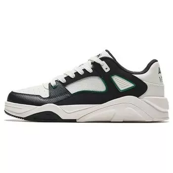 Anta Flame 3.0 противоскользящие прочные низкие кроссовки для скейтбординга мужские белые черные зеленые 112338088-2 39