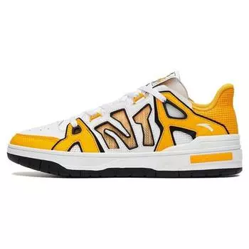 Anta Flame 4.0 противоскользящие прочные низкие кроссовки для скейтбординга мужские желтые 112328090-3 41