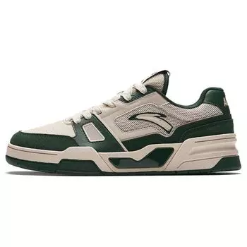 Anta Flame 5 Non-Slip Low-Top Skate Shoes Men Skate Shoes White Green 112428081-5 40