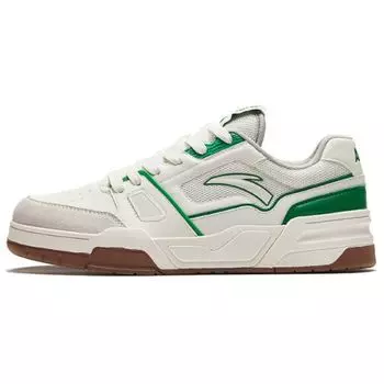 Anta Flame 5 прочные низкие кроссовки для скейтбординга мужские кроссовки для скейтбординга белые зеленые 112428081-2 40.5