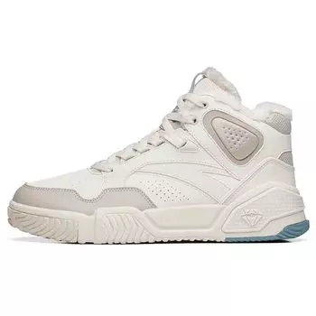 Anta Огнестойкие износостойкие теплые высокие скейт-кеды для мужчин серые 112248990R-1 42