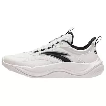 Anta Fruit Candy Jump Rope Fitness Commuting Breathable Lightweight Rebound Low Top Running Shoes Men sneaker Black White 912427701Q-2 42
