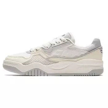 Anta Full Score Casual Comfortable Non-Slip Wear-Resistant Low-Top Skate Shoes Men sneakers White Gray 112348060-8 40