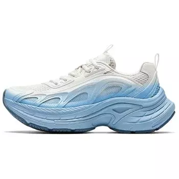Anta Fuyiao LT Trendy Versatile Casual Non-Slip Wear-Resistant Breathable Low-Top Dad Shoes Women sneaker White Blue 122528857-3 38