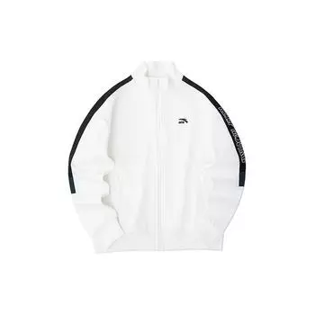 Anta FW22 Кардиган Повседневная модная куртка с воротником-стойкой Свободное спортивное пальто Женская куртка Белая 162238725R-1 XS
