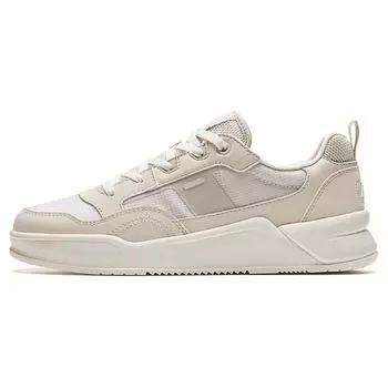 Anta Gel Elastic Mesh Thick Sole Height Increasing Breathable Low Top Sneakers Women Sneakers Gray 922428003-2 36