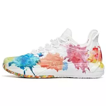 Anta GH1 Low Fabric TPU Удобные Универсальные Амортизирующие Дышащие Поддерживающие Легкие Нескользящие Низкие Баскетбольные Кроссовки 112031103-8 42