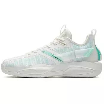 Anta Gh3 Nitrogen Technology амортизация нескользящие износостойкие дышащие низкие баскетбольные кроссовки мужские кроссовки белые зеленые 112231103-5 44.5